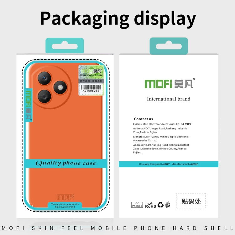 For Honor Magic6 MOFI Qin Series Skin Feel All-inclusive PC Phone Case(Blue) - Honor Cases by MOFI | Online Shopping South Africa | PMC TechLife | Buy Now Pay Later Mobicred