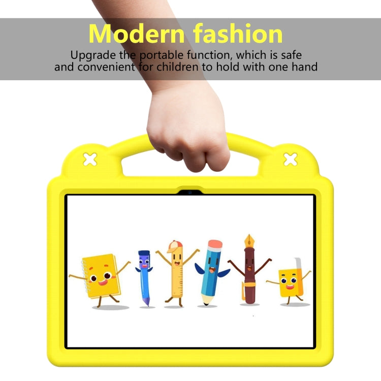 For Blackview Oscal Pad 15 2023 / Tab 11 Handle Kickstand Children EVA Shockproof Tablet Case(Yellow) - free shipping - PMC TechLife - Order now!