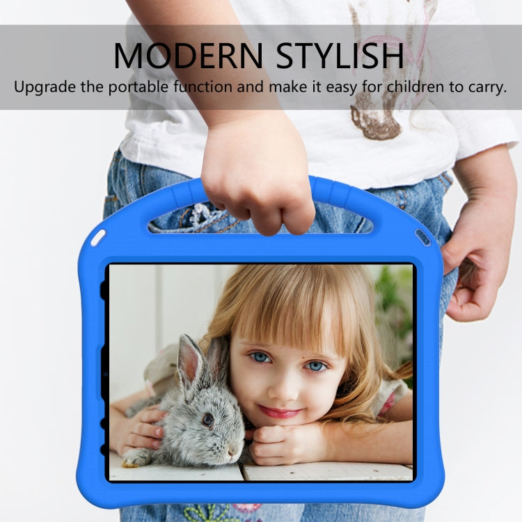 For iPad Air 11 2024 EVA Shockproof Tablet Case with Holder(Blue) - iPad Air 11 2024 Cases by PMC TechLife | Online Shopping South Africa | PMC TechLife | Buy Now Pay Later Mobicred