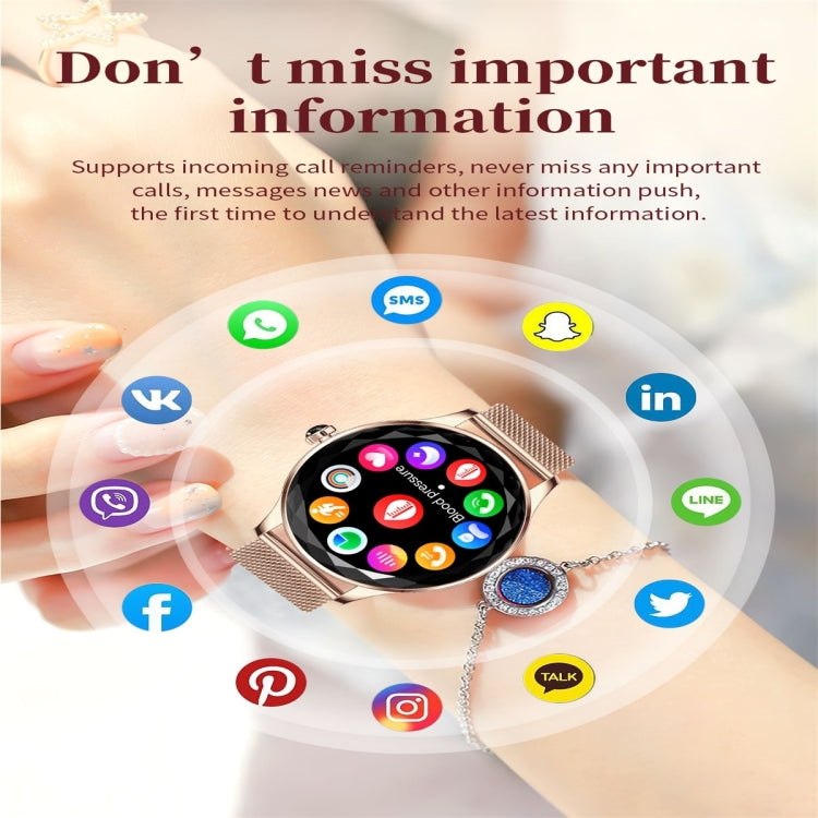 NX23 Pro 1.27 inch Color Screen Smart Watch, Support Bluetooth Call / Heart Rate Monitoring(Gold) - Smart Watches by PMC TechLife | Online Shopping South Africa | PMC TechLife | Buy Now Pay Later Mobicred