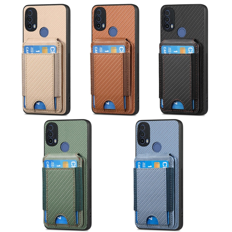 For Motorola Moto G Power 2024 5G Carbon Fiber Vertical Flip Wallet Stand Phone Case(Black) - Motorola Cases by PMC TechLife | Online Shopping South Africa | PMC TechLife | Buy Now Pay Later Mobicred