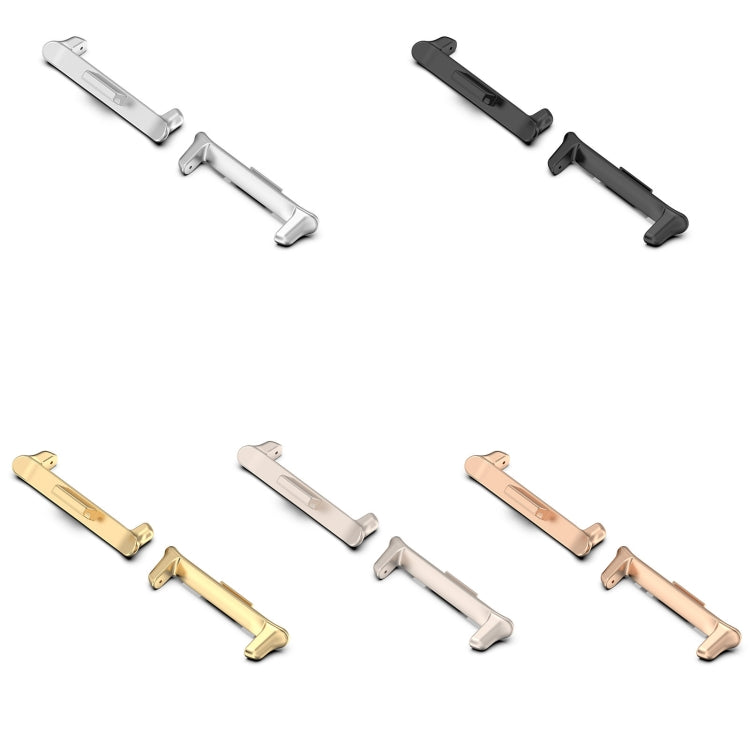 For vivo Watch GT 22mm 1 Pair Metal Watch Band Connector(Rose Gold) - free shipping - PMc TechLife - Order now!