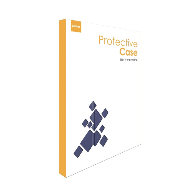 For iPad Pro 13 2024 ENKAY Tri-fold Custer Texture TPU Leather Smart Tablet Case with Pen Slot(Black) - iPad Pro 13 2024 Cases by ENKAY | Online Shopping South Africa | PMC TechLife | Buy Now Pay Later Mobicred