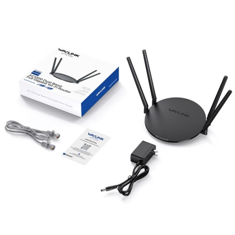 WAVLINK WN530HG3 AC1200 Dual Band AP Router 1000Mbps WAN / LAN Ethernet Port, Plug:AU Plug - free shipping - PMC Jewellery - Order now!