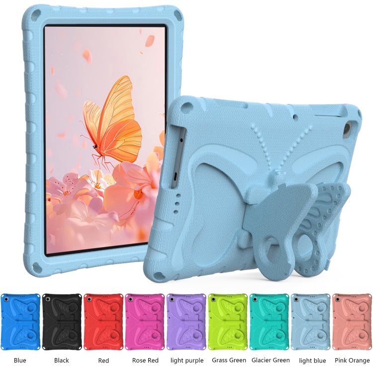 For Lenovo Tab M10 HD TB-328 10.1 Butterfly Bracket EVA Shockproof Tablet Case(Light Blue) - Lenovo by PMC TechLife | Online Shopping South Africa | PMC TechLife | Buy Now Pay Later Mobicred