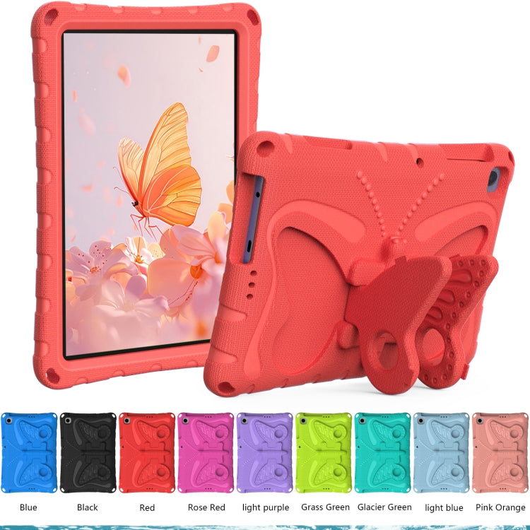 For Honor Pad X6 / Enjoy Tablet 2 Butterfly Bracket EVA Shockproof Tablet Case(Red) - Honor by PMC TechLife | Online Shopping South Africa | PMC TechLife | Buy Now Pay Later Mobicred