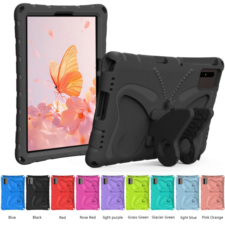 For Huawei MatePad SE 11 2024 Butterfly Bracket EVA Shockproof Tablet Case(Black) - Huawei by PMC TechLife | Online Shopping South Africa | PMC TechLife | Buy Now Pay Later Mobicred
