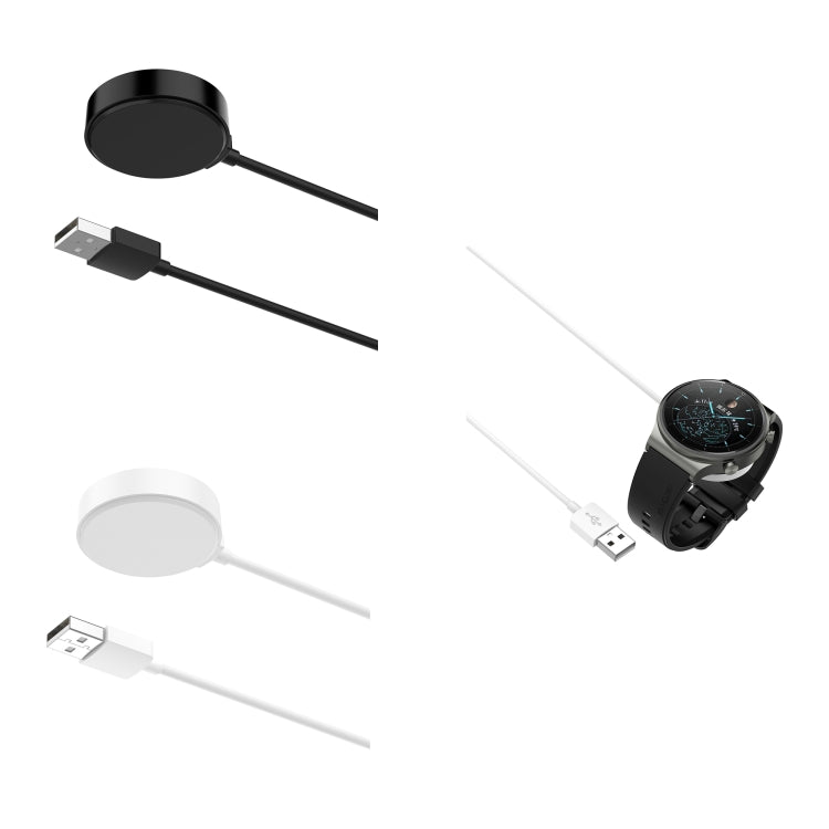 For Huawei Watch GT5 46mm USB Interface Integrated Smart Watch Charging Cable, Length: 1m(White) - Charger by PMC TechLife | Online Shopping South Africa | PMC TechLife | Buy Now Pay Later Mobicred