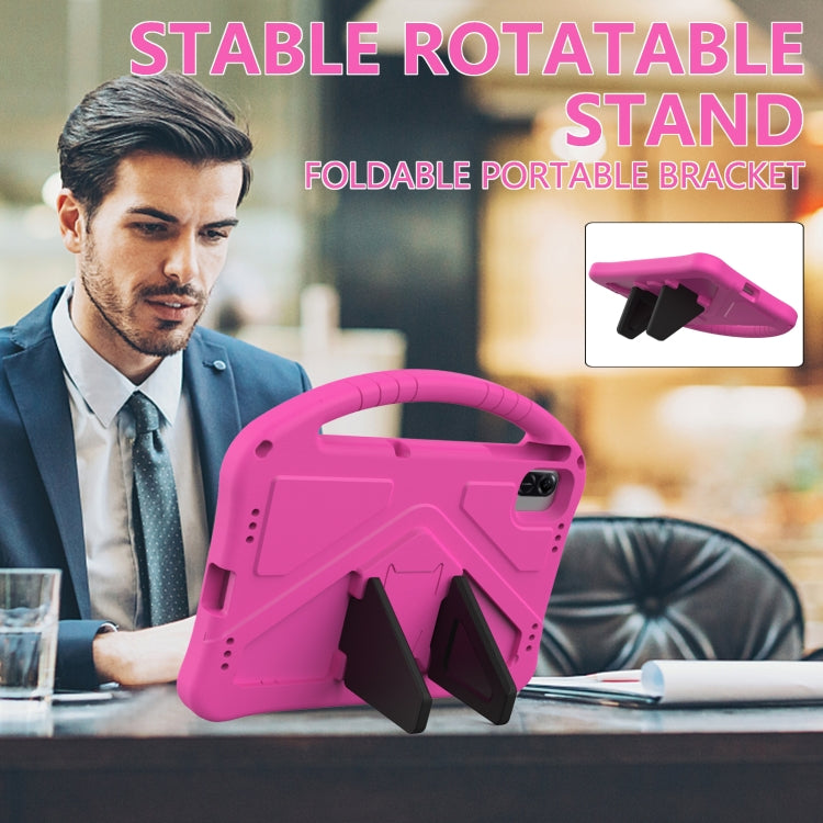 For Infinix XPad 11 inch 2024 EVA Shockproof Tablet Case with Holder(Rose Red) - free shipping - PMC Jewellery - Order now!