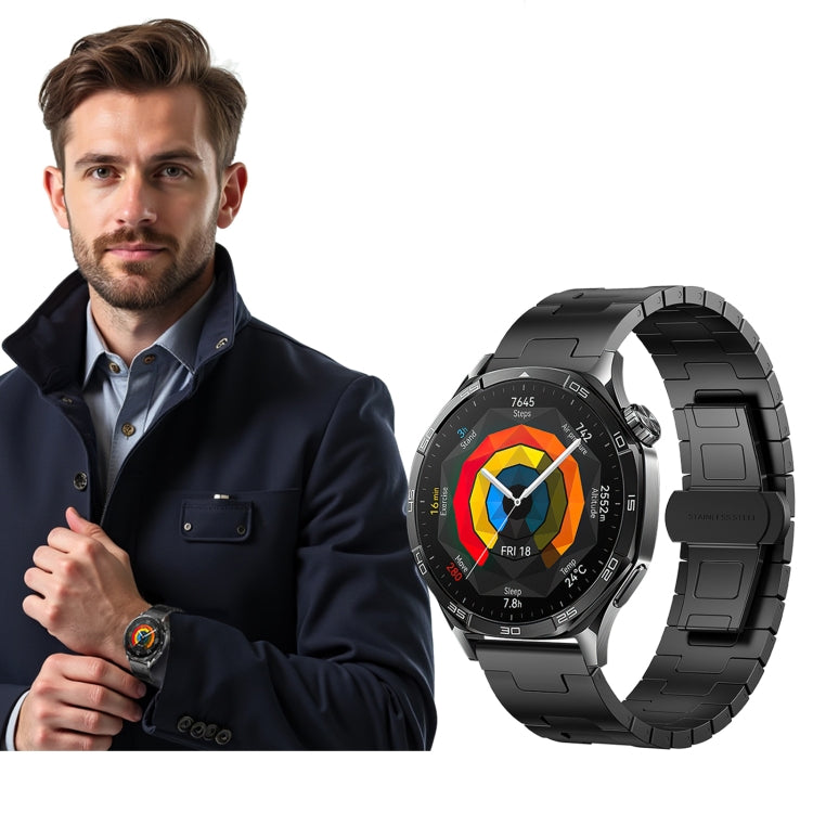 For Amazfit Bip 5 / GTR 4 / GTR 3 Titanium Alloy Metal 22mm Watch Band(Titanium Color) - free shipping - PMc TechLife - Order now!