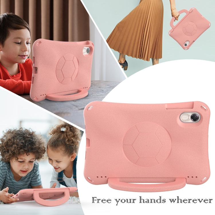 For Honor Pad X8 Pro 11.5 2023 Handle Football Shaped EVA Shockproof Tablet Case(Light Pink) - Honor by PMC TechLife | Online Shopping South Africa | PMC TechLife | Buy Now Pay Later Mobicred