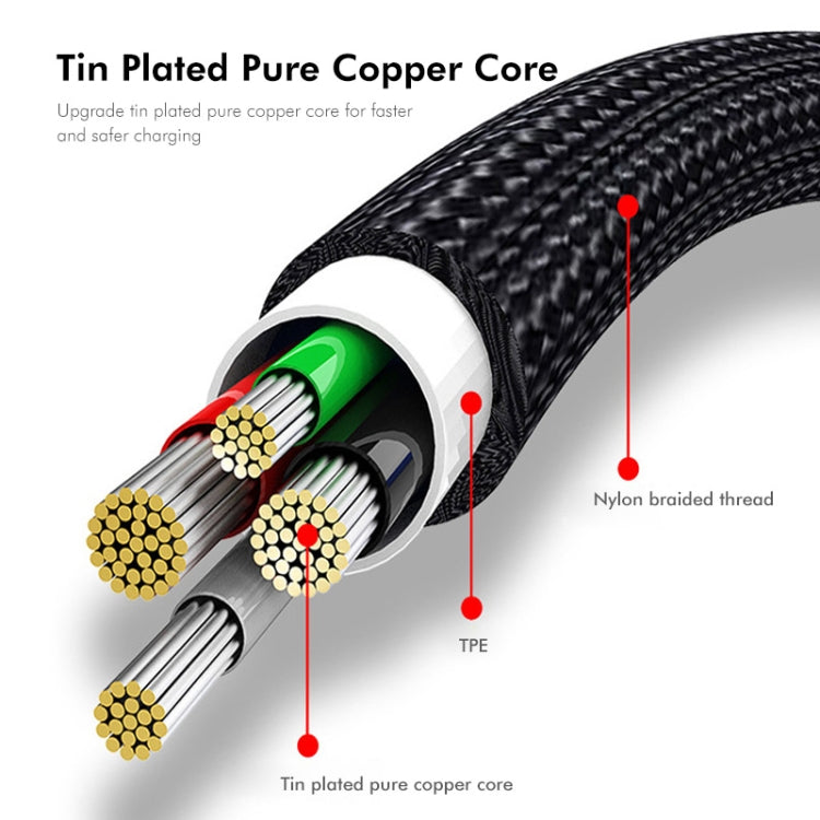 ENKAY ENK-CB172 USB 2.0 to 3 USB 2.0 OTG Splitter Y Cable Extension Cord, Length:1.2m - USB Cable by ENKAY | Online Shopping South Africa | PMC TechLife | Buy Now Pay Later Mobicred