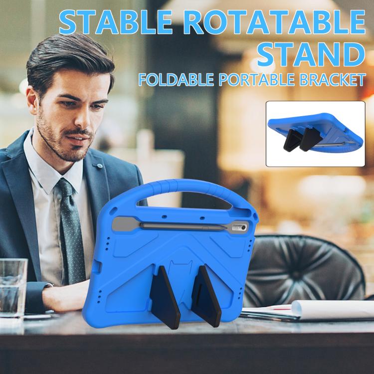 For NEC Lavie Tab T11 T1175FAS EVA Shockproof Tablet Case with Holder(Blue) - Others by PMC TechLife | Online Shopping South Africa | PMC TechLife | Buy Now Pay Later Mobicred