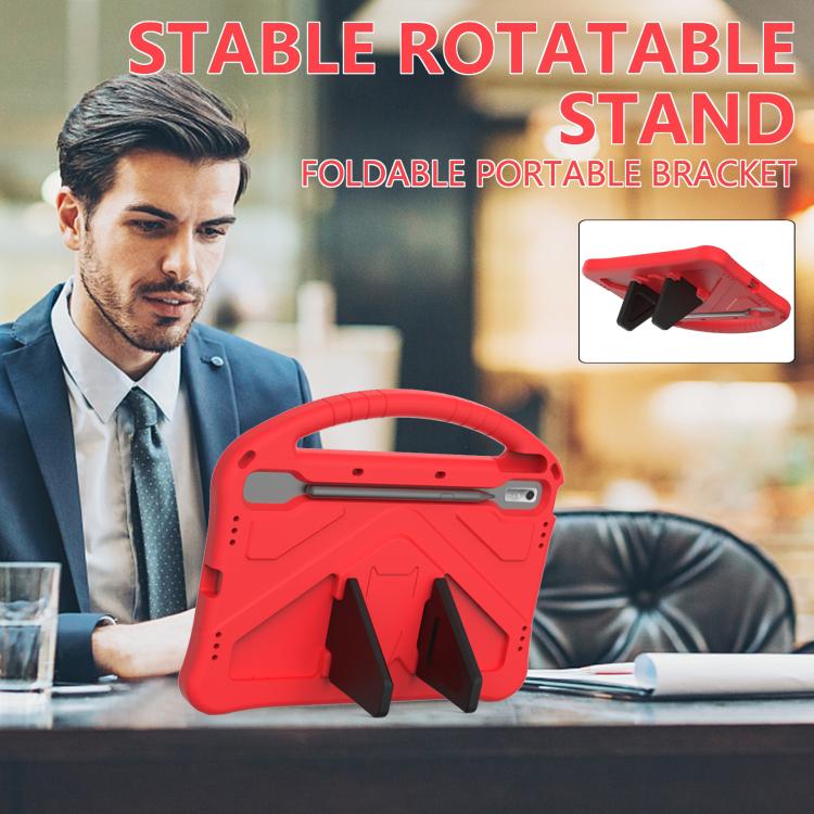 For NEC Lavie Tab T11 T1175FAS EVA Shockproof Tablet Case with Holder(Red) - Others by PMC TechLife | Online Shopping South Africa | PMC TechLife | Buy Now Pay Later Mobicred