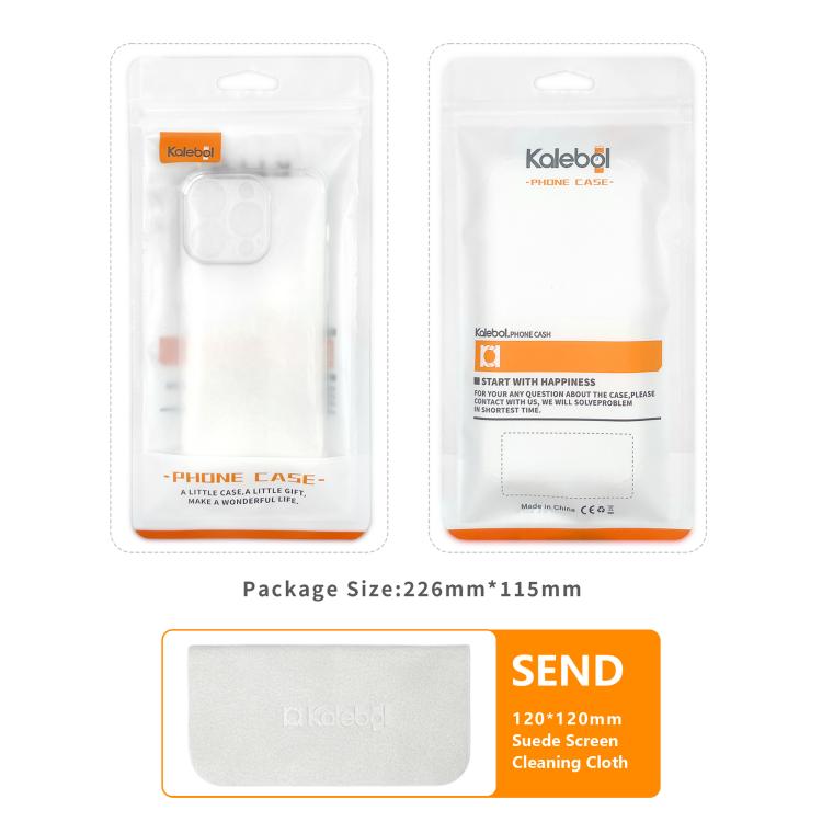 For iPhone 17 Kalebol 1.5mm Four-Corner Airbags Shockproof Transparency TPU Phone Case - iPhone 17 Cases by Kalebol | Online Shopping South Africa | PMC TechLife | Buy Now Pay Later Mobicred
