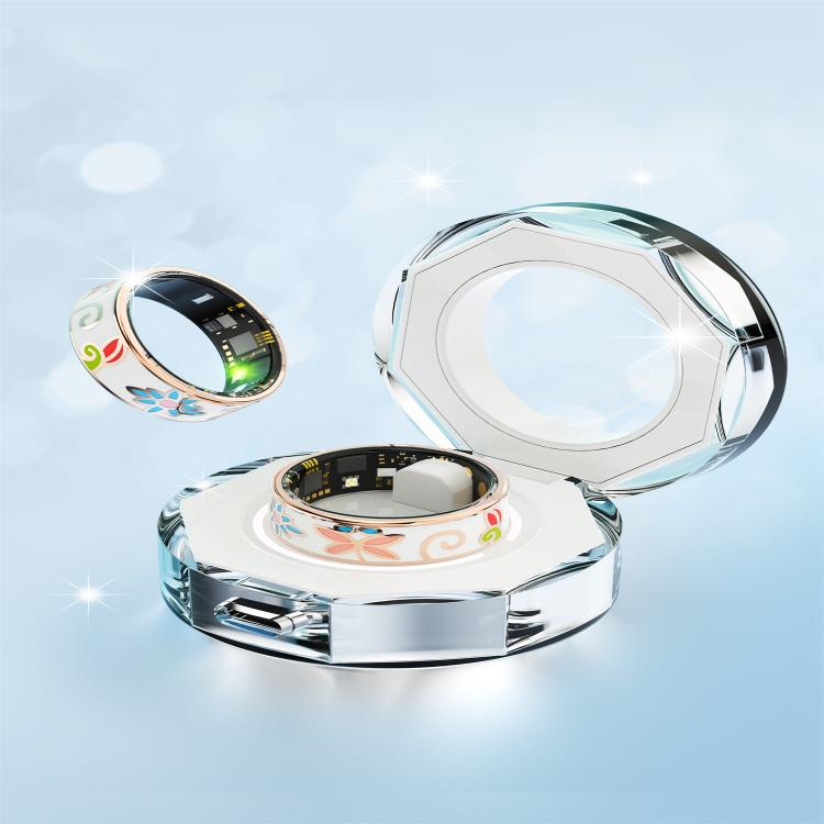 R18 SIZE 11 Smart Ring, Support Heart Rate / Blood Oxygen / Sleep / Care For Faimilies(Rose Gold) - free shipping - PMC TechLife - Order now!