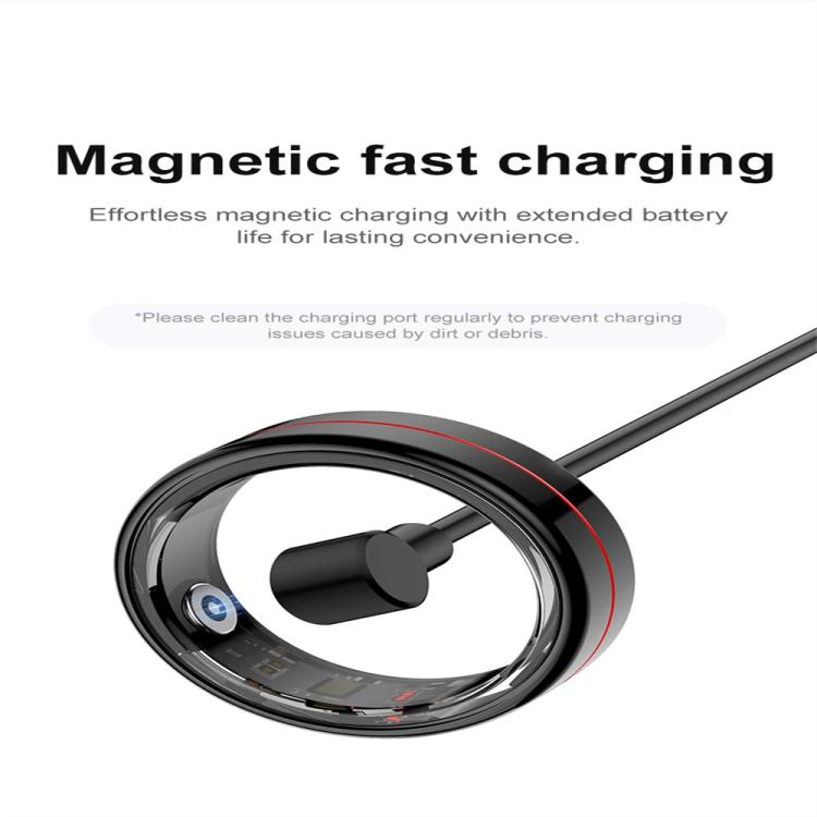 R04 SIZE 11 Smart Ring, Support Heart Rate / Blood Oxygen / Sleep Monitoring / Take Photos(Black) - free shipping - PMC TechLife - Order now!