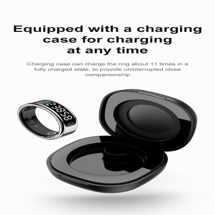 R11C SIZE 13 Smart Ring, Support Heart Rate / Blood Oxygen / Sleep Monitoring / Multiple Sport Modes(Black) - free shipping - PMC TechLife - Order now!