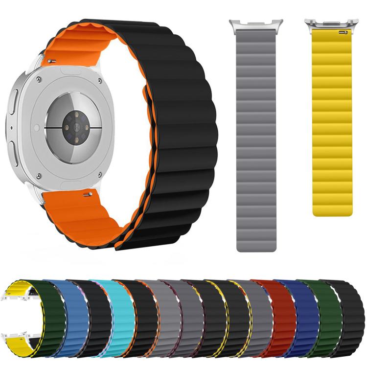 For Samsung Galaxy Watch8 / Watch8 Classic Magnetic Silicone Watch Band(Red) - free shipping - PMC TechLife - Order now!