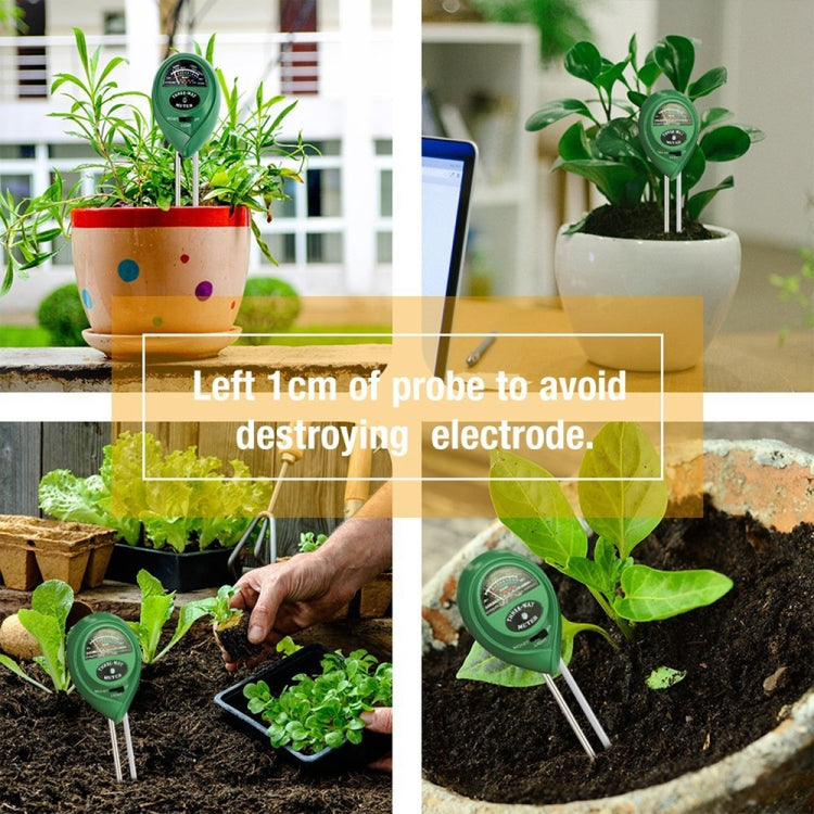 RZ103 Mini Soil PH Moisture Humidity Measuring PH Meter Soil Moisture Monitor Hygrometer Gardening Plant Farming Moisture Tester - PH & Moisture Meter by PMC TechLife | Online Shopping South Africa | PMC TechLife | Buy Now Pay Later Mobicred