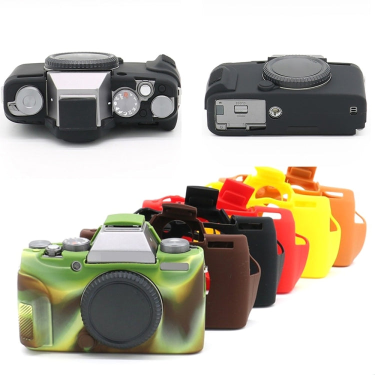 Richwell Soft Silicone TPU Skin Body Rubber Camera Case Bag Full Cover for Fujifilm Fuji X-T100 Digital Camera(Black) - Protective Case by Richwell | Online Shopping South Africa | PMC TechLife | Buy Now Pay Later Mobicred