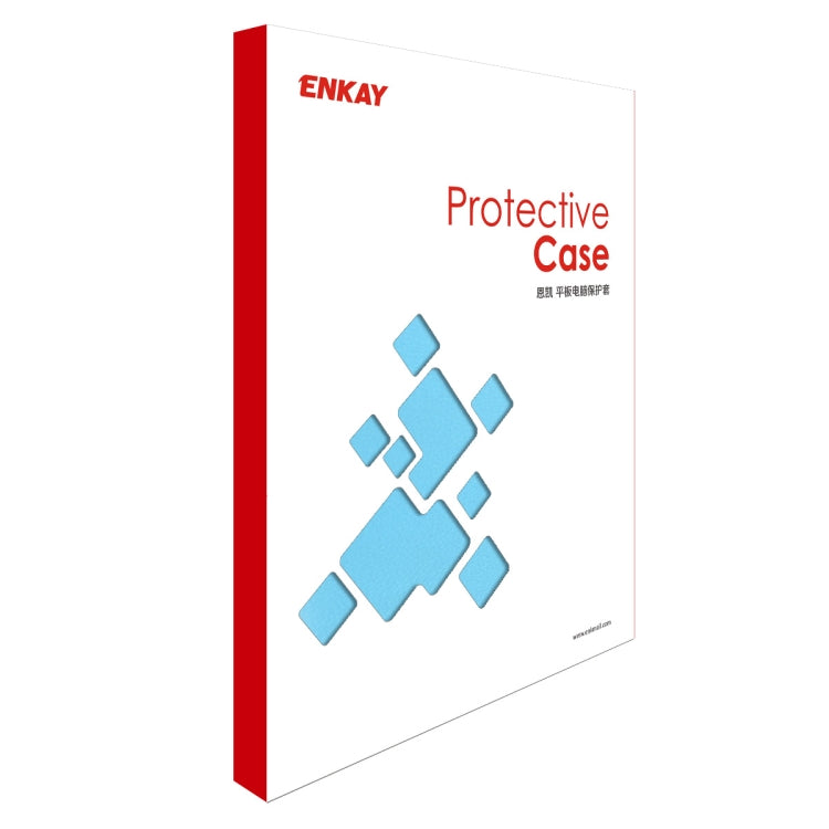 ENKAY 360 Degree Rotation Lichi Texture Leather Case with Holder for Samsung Galaxy Tab S6 10.5 T860 / T865(Light Blue) - free shipping - PMc TechLife - Order now!