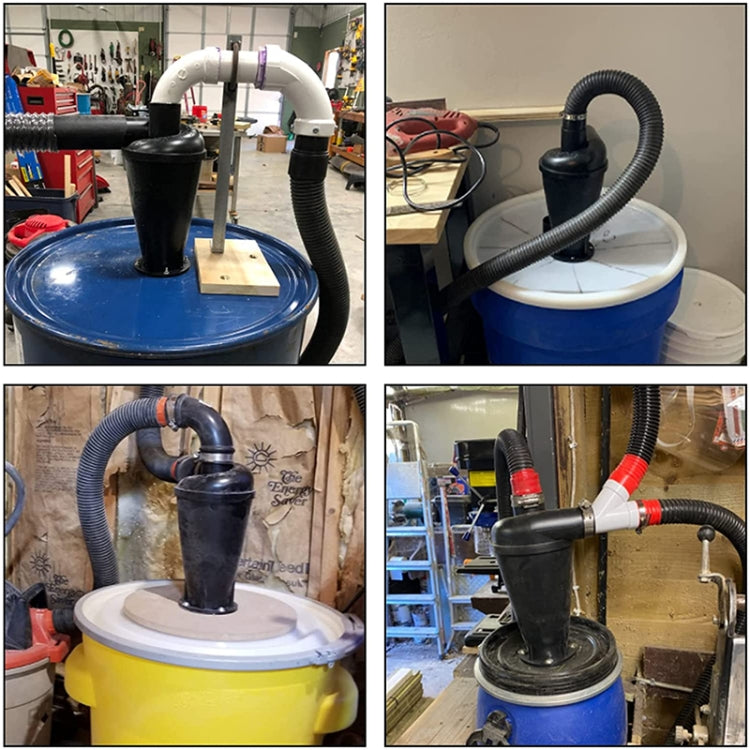 Industrial Aluminium Turbo-Charging Cyclone Industrial dust collector - free shipping - PMC TechLife - Order now!