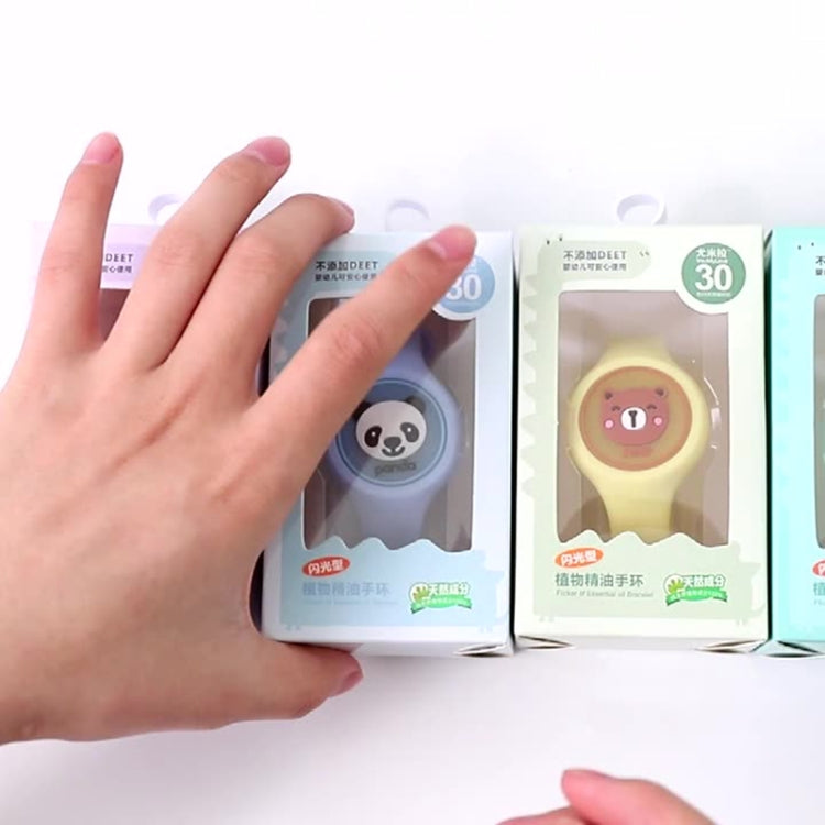 4 PCS Outdoor Portable Cartoon Mosquito Repellent Bracelet Anti-mosquito Snap Ring, Style:Popular Fruits - Repellent Wristband by PMC TechLife | Online Shopping South Africa | PMC TechLife | Buy Now Pay Later Mobicred