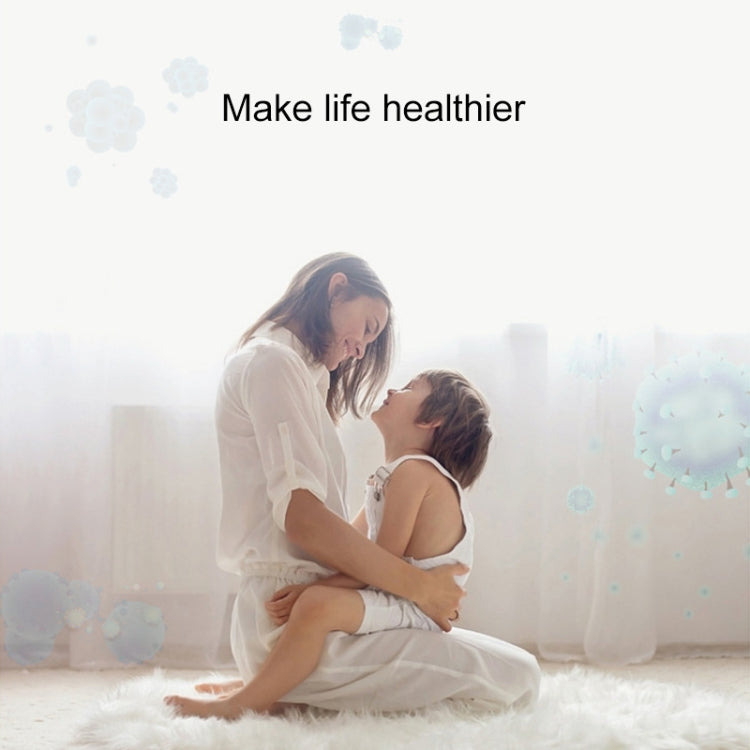 Mini Anion Air Purifier Smoke PM2.5 Remove Toilet Kitchen Air Purifier, Plug Type:US Plug(Black) - free shipping - PMC TechLife - Order now!