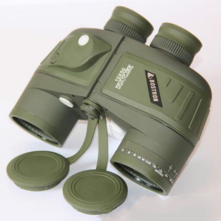Bostron Telescope High-definition Navigation Floating 10X50 with Compass Waterproof Ranging Low Light Level Night Vision Binoculars - Binoculars by PMC TechLife | Online Shopping South Africa | PMC TechLife | Buy Now Pay Later Mobicred