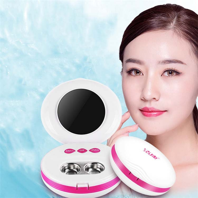 Jie Kang Contact Lens Cleaner and Contact Lens Automatic Cleaning Machine Box(Rose Red White) - free shipping - PMC TechLife - Order now!
