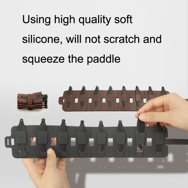 Sunnylife MM3-SN443 For Mini 3 Pro Propeller Blades + Silicone Folding Storage Bag(Gray) - DIY Propeller by Sunnylife | Online Shopping South Africa | PMC TechLife | Buy Now Pay Later Mobicred