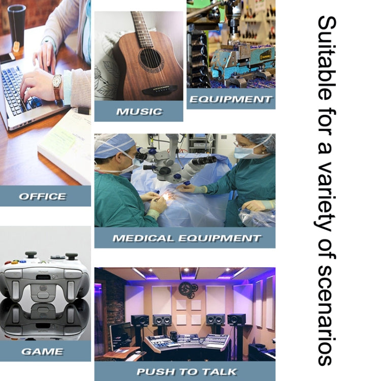 FS2020TU CF Foot Switch Foot Pedal Keyboard Control Mouse Game Combo Pedal(Mechanical Sound) - free shipping - PMC Jewellery - Order now!