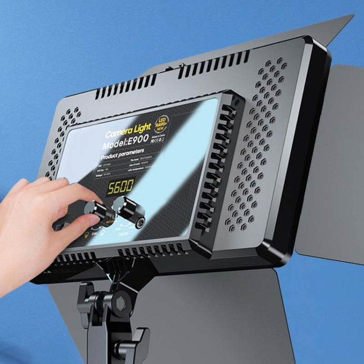 E900 55W 3000K-6500K Flat Panel Lights Live Broadcast Fill Light Knob Model - by PMC TechLife | Online Shopping South Africa | PMC TechLife | Buy Now Pay Later Mobicred