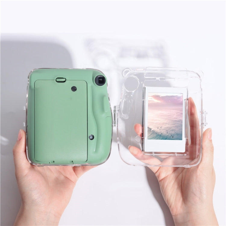 For Fujifilm Instax Mini 11 5sets Storage Case + Shoulder Strap + Sticker 3 In 1 Set(Set 2) - Protective Case by PMC TechLife | Online Shopping South Africa | PMC TechLife | Buy Now Pay Later Mobicred