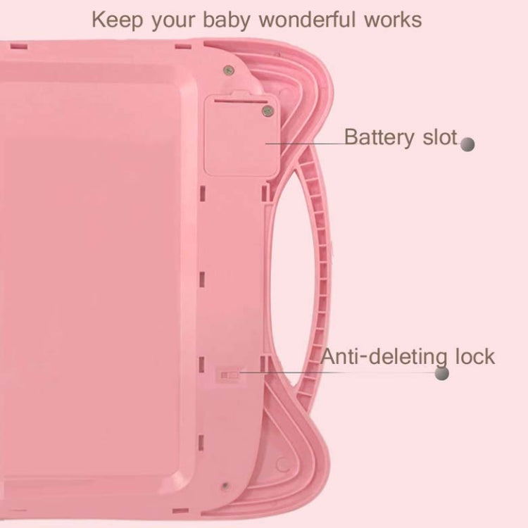 12 inch Children LCD Drawing Board Handwriting Board Light Energy Electronic Small Blackboard, Style:Color Highlight(Pink) - by PMC Jewellery | Online Shopping South Africa | PMC Jewellery | Buy Now Pay Later Mobicred