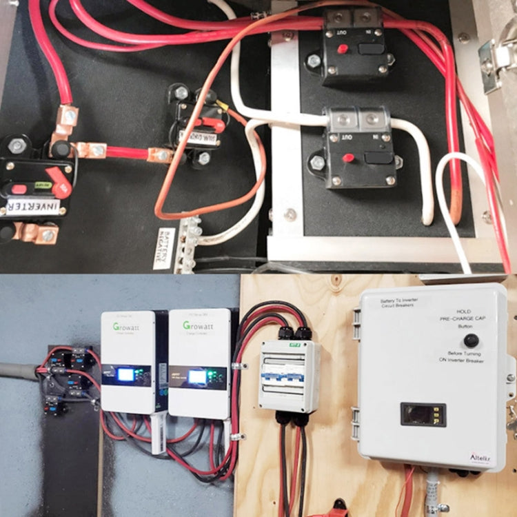 60A Auto Circuit Breaker Car Audio Fuse Holder Power Insurance Automatic Switch(Black) - Fuse by PMC TechLife | Online Shopping South Africa | PMC TechLife | Buy Now Pay Later Mobicred