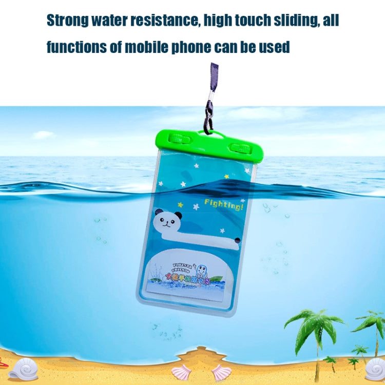 10 PCS Large Outdoor Photo Transparent Waterproof Cartoon Mobile Phone Bag, Style:Elephant - free shipping - PMc TechLife - Order now!