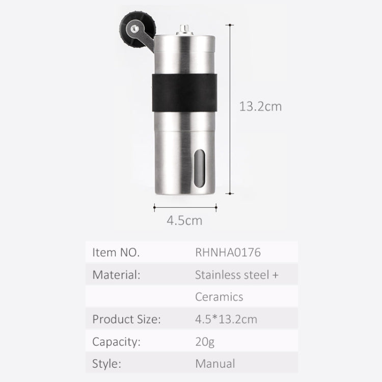 Mini Manual Stainless Steel Coffee Grinder - free shipping - PMC TechLife - Order now!