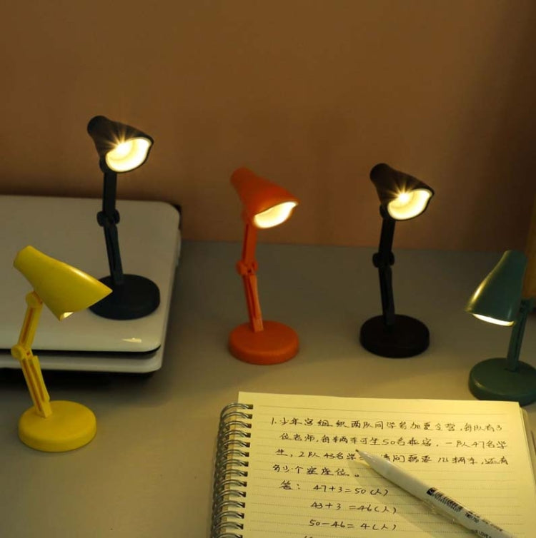 3 PCS Mini LED Desk Lamp Folding Portable Night Light Magnetic Eye Protection Desk Lamp(LD01-Black) - Desk Lamps by PMc TechLife | Online Shopping South Africa | PMc TechLife | Buy Now Pay Later Mobicred