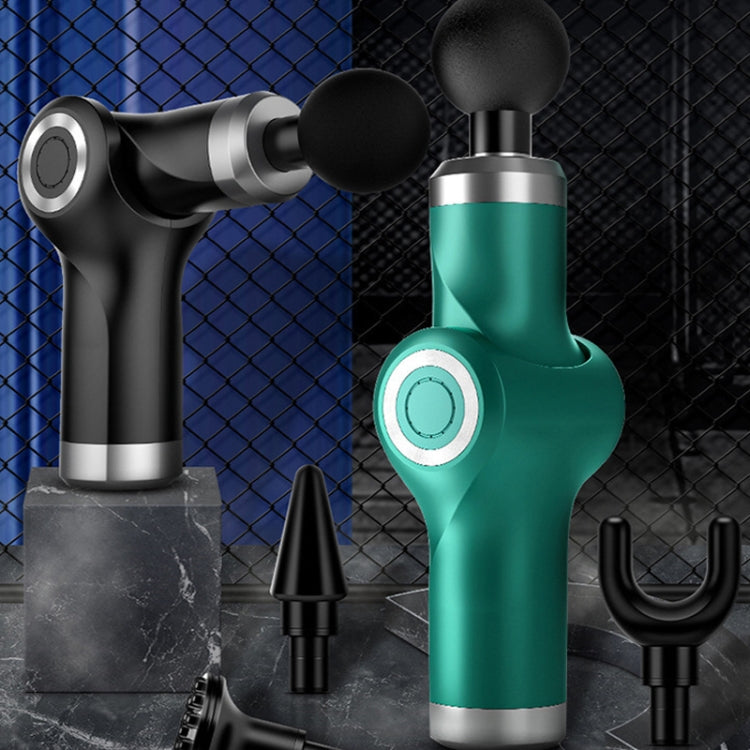 Fascia Gun Pocket Electric Shock Gun Muscle Massage Gun, Specification: Folding (Green) - free shipping - PMC TechLife - Order now!