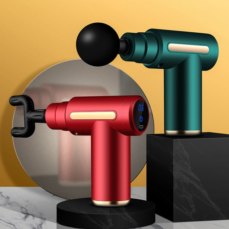 Fascia Gun Pocket Electric Shock Gun Muscle Massage Gun, Specification: Classic Mini (Green) - free shipping - PMC TechLife - Order now!