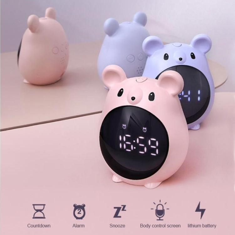 Elf Mouse Alarm Clock Countdown Learning Time Management Student And Child Cartoon Clock(Blue) - Alarm Clocks by PMc TechLife | Online Shopping South Africa | PMc TechLife | Buy Now Pay Later Mobicred