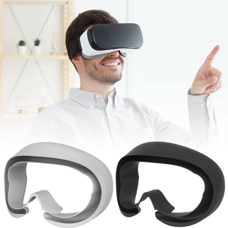 For Pico 4 VR Goggles Eye Pads Silicone Protective Cover(Black) - VR Accessories by PMC Jewellery | Online Shopping South Africa | PMC Jewellery | Buy Now Pay Later Mobicred