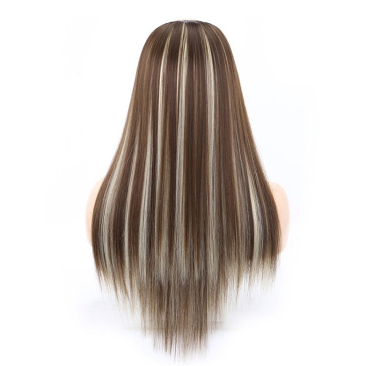 Wig Half Headgear Long Straight Hair U-Shaped Wig Headgear, Colour: 10.US-8H613# - free shipping - PMC TechLife - Order now!