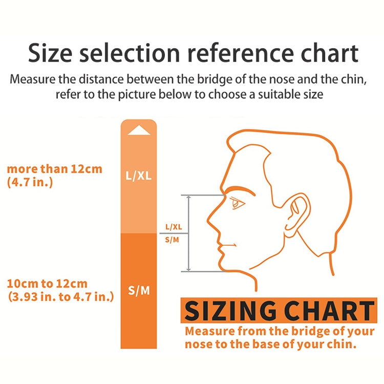 Snorkeling Mask Double Tube Silicone Full Dry Diving Mask Adult Swimming Mask Diving Goggles, Size: L/XL(White/Blue) - free shipping - PMC TechLife - Order now!