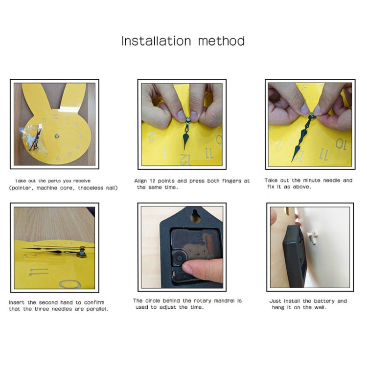 TM009 Home Living Room Decoration Acrylic Wall Clock Transparent Silent Clock(Black) - Wall Clock by PMc TechLife | Online Shopping South Africa | PMc TechLife | Buy Now Pay Later Mobicred