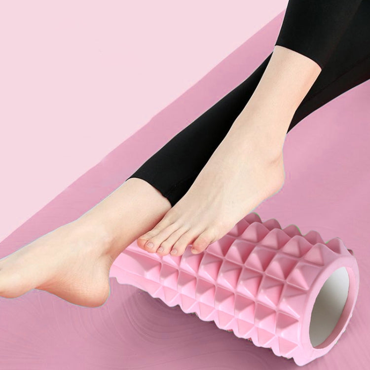 3 in 1 Eva Foam Roller Hollow Muscle Relaxation Roller Yoga Column Set, Length: 33cm (Blue Crescent) - free shipping - PMC TechLife - Order now!