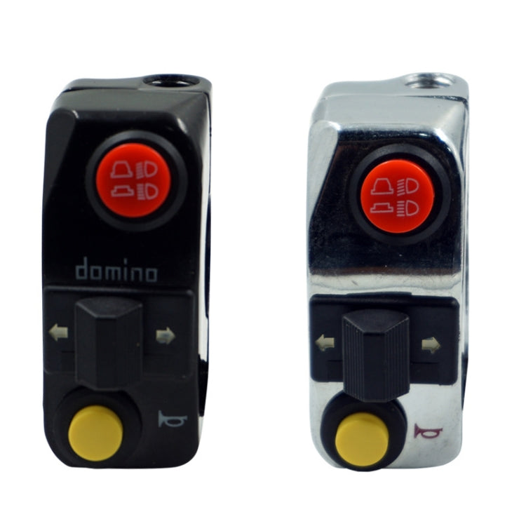 Motorcycle Modification Aluminum Alloy Handle Switch High Low Beam Light Turn Signal Horn Control Switch(Black) - Electrical System by PMC TechLife | Online Shopping South Africa | PMC TechLife