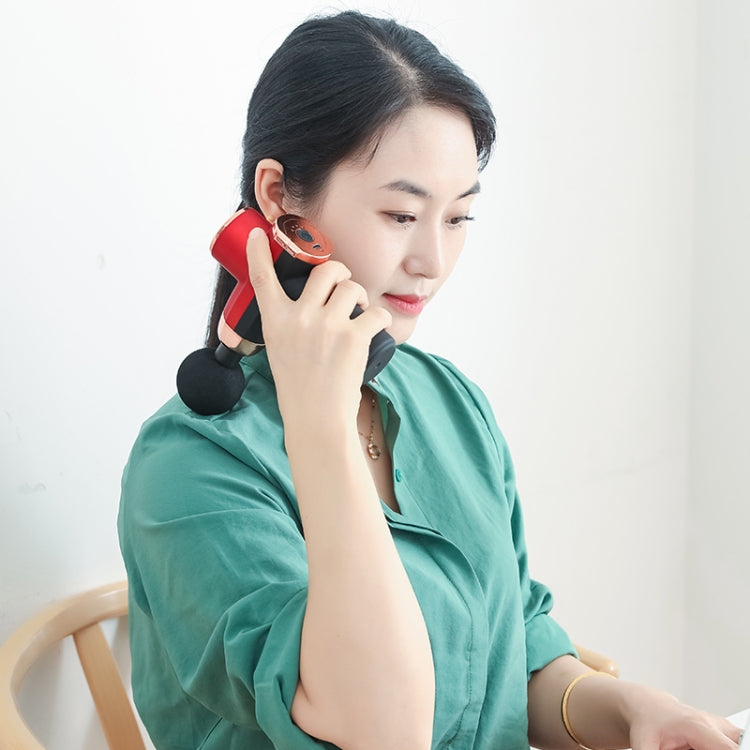 12V Mini Fascia Gun Electrical Muscle Relax Massage Gun(Gray) - free shipping - PMC TechLife - Order now!